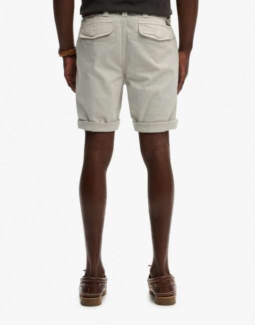 Superdry – Utility-Chinohose in silberfarbenem City-Grau, 4 von 4