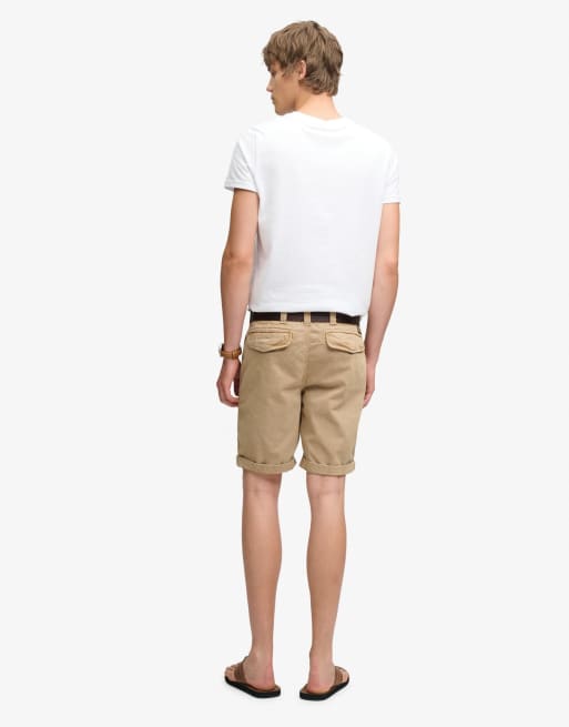 Superdry – Utility-Chinoshorts in Overcast-Beige, 5 von 7