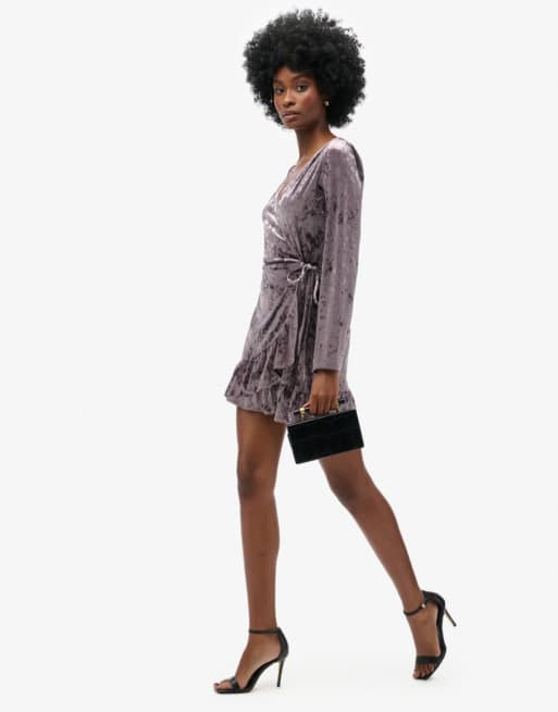 dark grey velvet dress GG005: Gray Velvet Dress  Gisella Guerrero