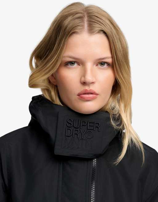 Superdry veste coupe-vent à capuche Arctic noire, 3 de 5