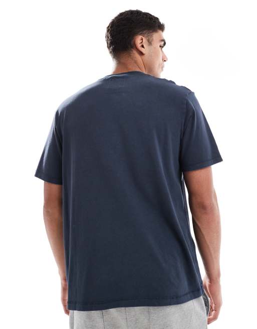 Superdry Vintage – Athletic Essential – T-Shirt in Bradley-Marineblau mit Print, 3 von 4