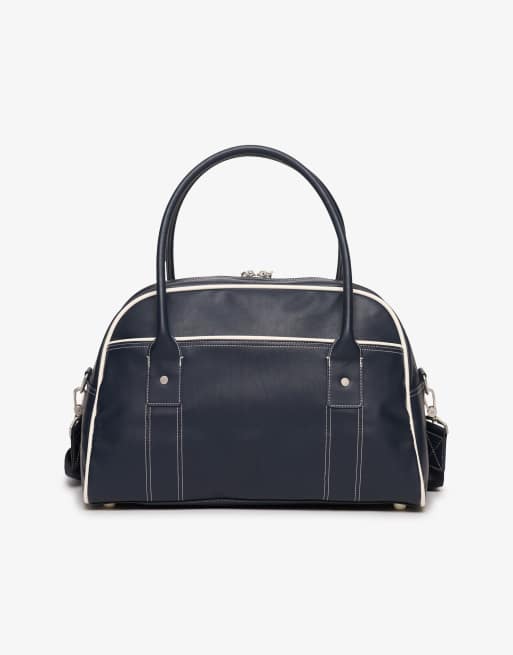 Superdry – Vintage – Bowlingtasche in Eclipse-Marineblau, 4 von 6