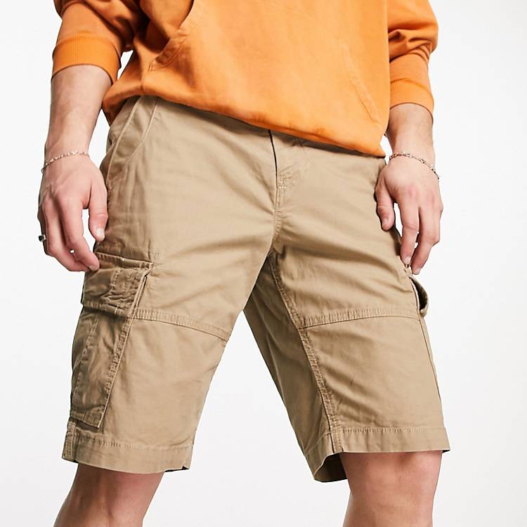 Superdry vintage core cargo shorts in beige | ASOS