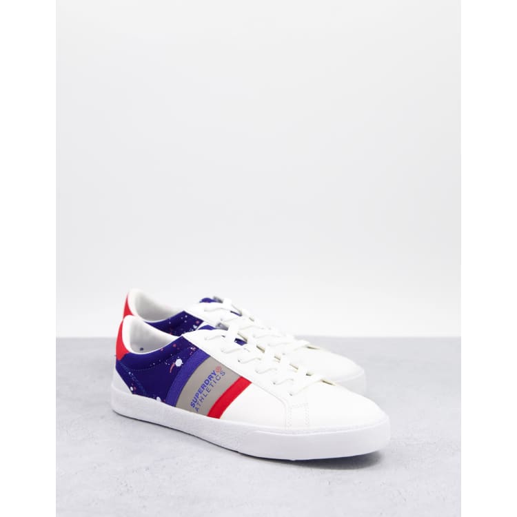 Superdry vintage court trainers discount