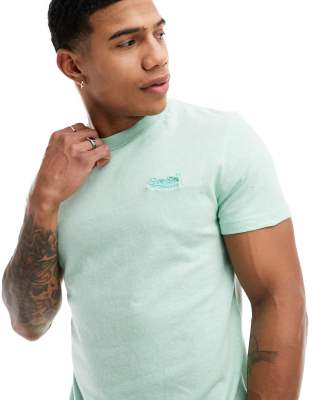 Superdry Superdry vintage embroidered logo t-shirt in green
