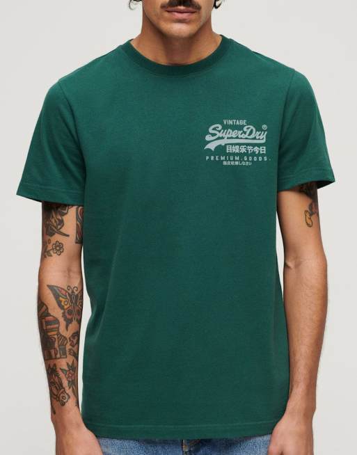 Superdry ロゴ Vl Heritage Relaxed クルーネック 半袖 Tシャツ Vintage Logo Heritage Relaxed T-Shirt | Khaki Marle – Superdry