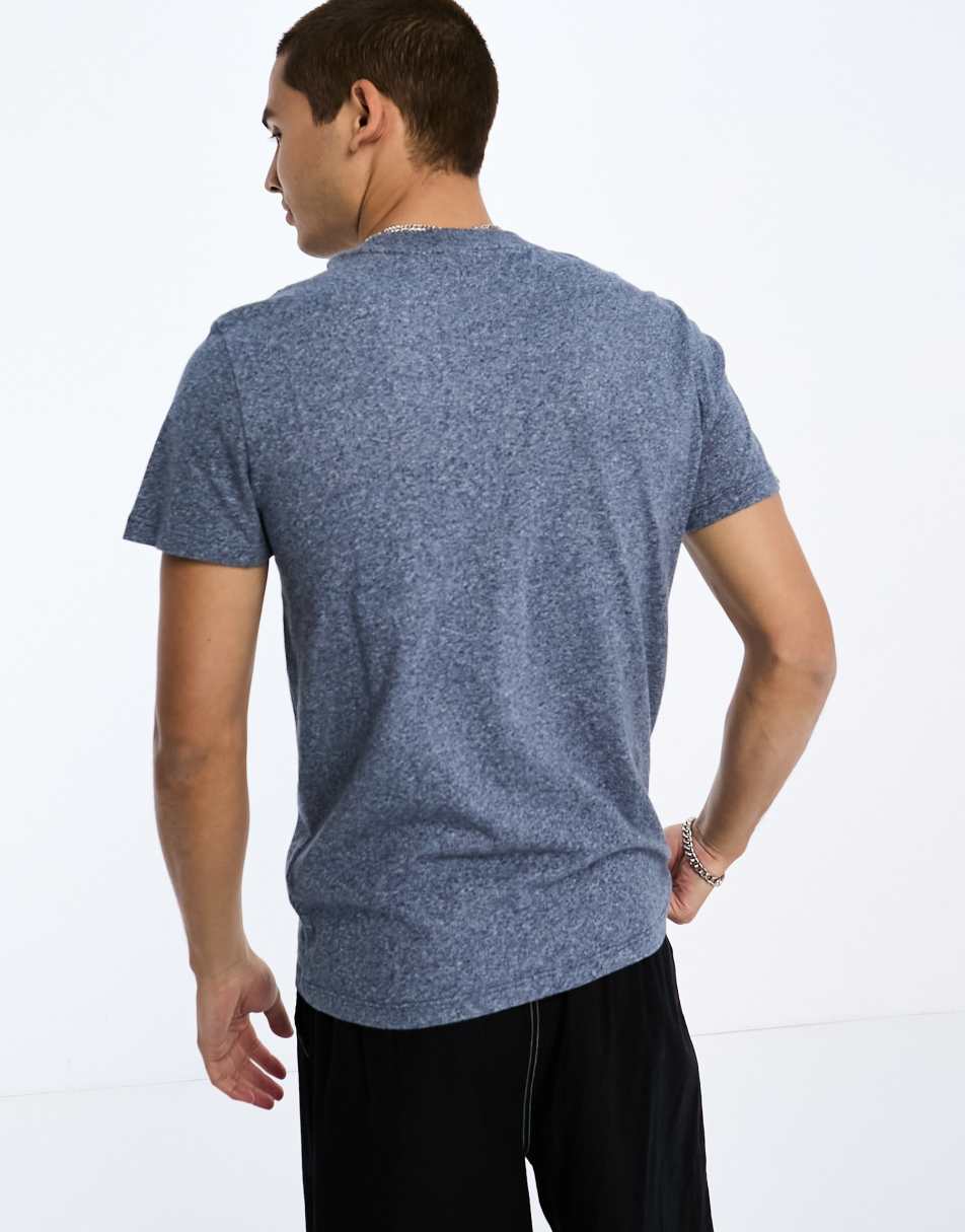 Superdry vintage logo t-shirt in navy 0