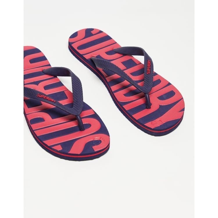 Buy Apple Red Flip Flop & Slippers for Men by SUPERDRY Online