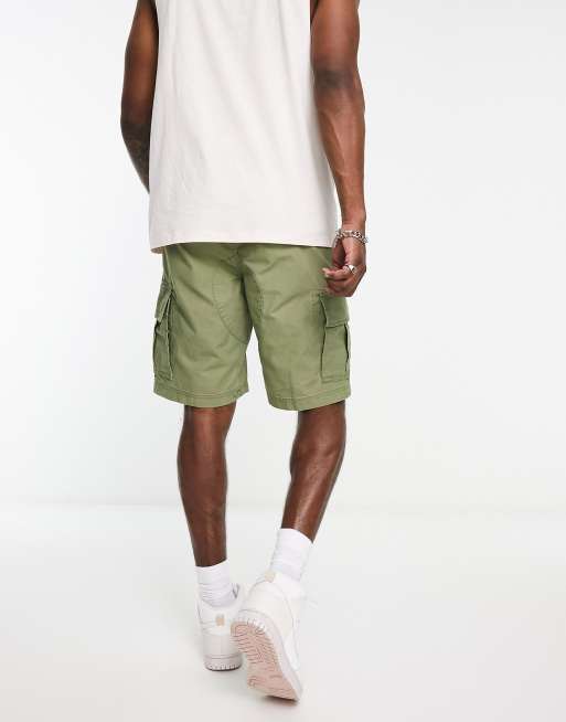 Superdry – Vintage – Schwere Cargo-Shorts in Khaki, 2 von 4