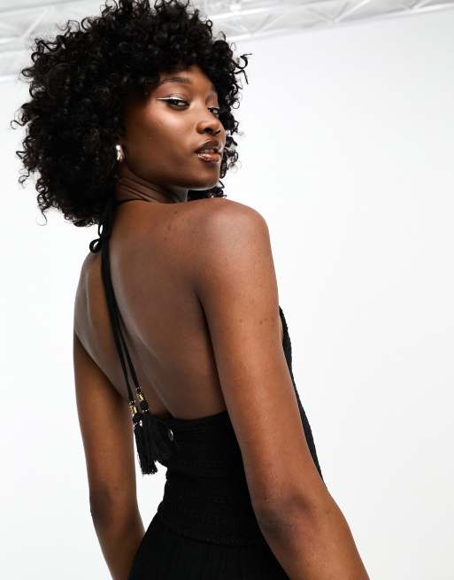 Vintage halter store neck dress