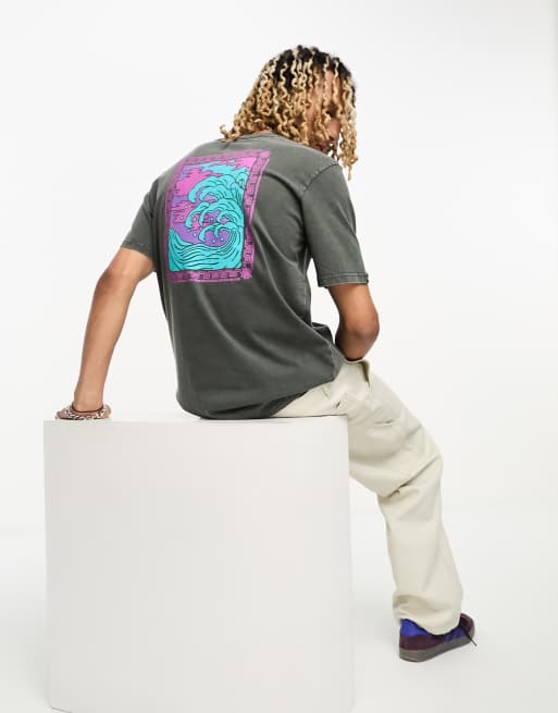 Superdry - Vintage - T-shirt met surflogo in zwart