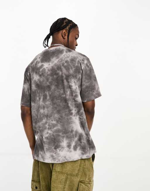Superdry Vintage tie dye T shirt in grijs ASOS
