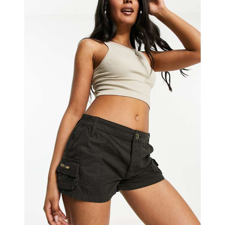 Superdry Utility Cargo Shorts - Women's Womens Shorts