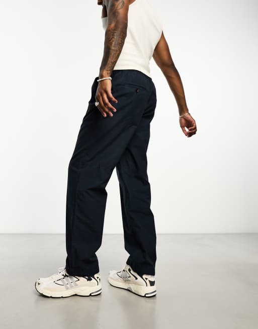 Superdry vintage woven jogger in navy