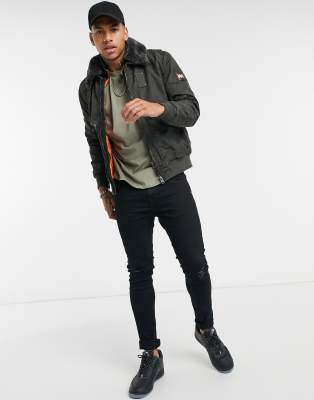 superdry winter hercules bomber