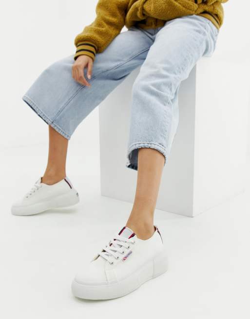 Superga thick store sole shoes