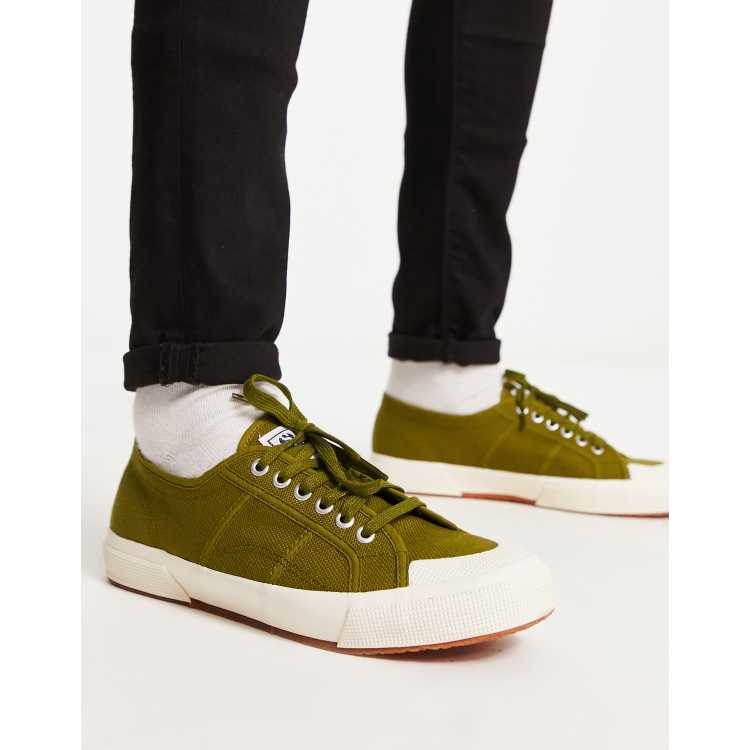 Superga military clearance green