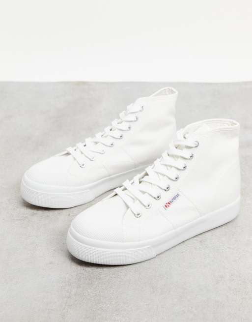 Superga 2422 Baskets montantes Blanc ASOS