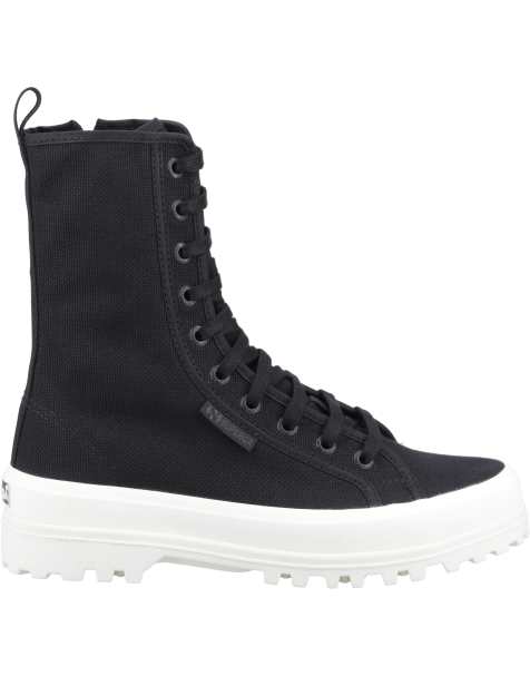 Superga 2641 alpina high trainers in black - view 1
