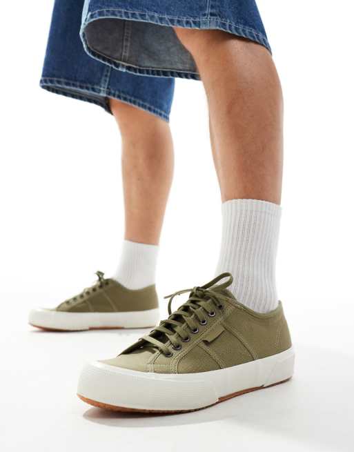 Superga 2706 og in green