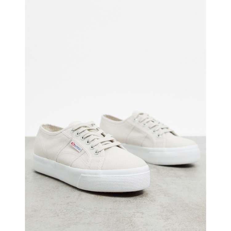 Grey on sale seashell superga