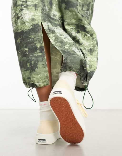 Superga 2024 camo platform