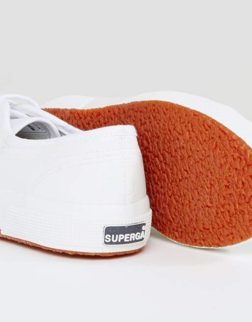 Superga en cuir hot sale