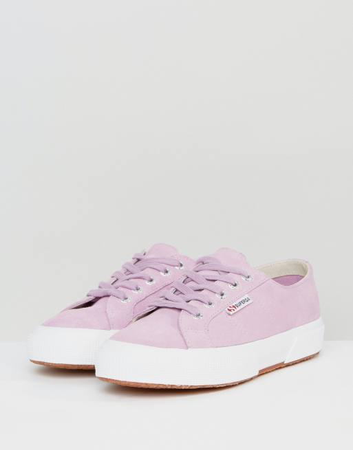 Superga 2750 Baskets en daim Violet ASOS