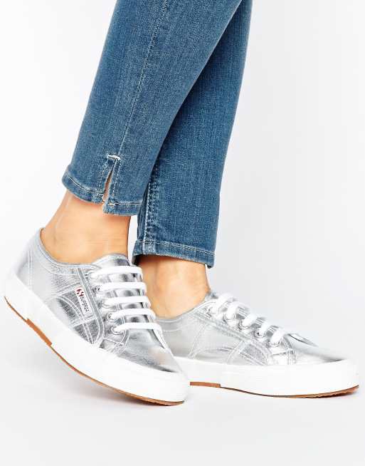 Superga 2750 Baskets m tallis es Argent ASOS