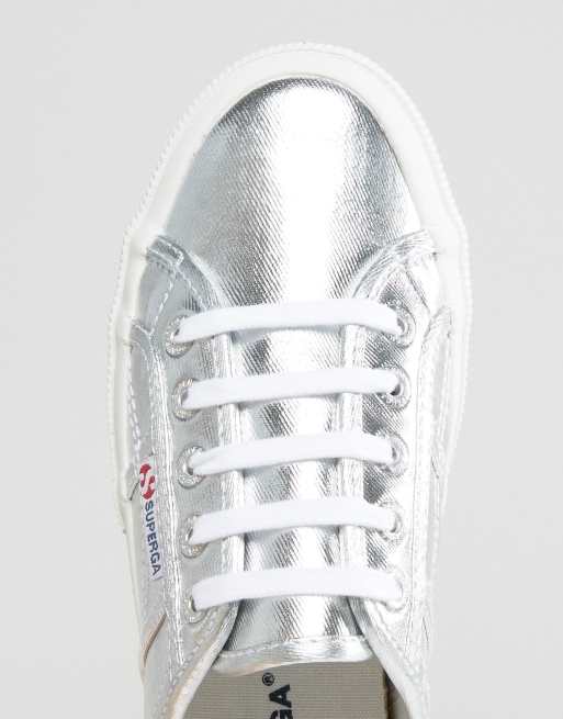 Superga argenté clearance