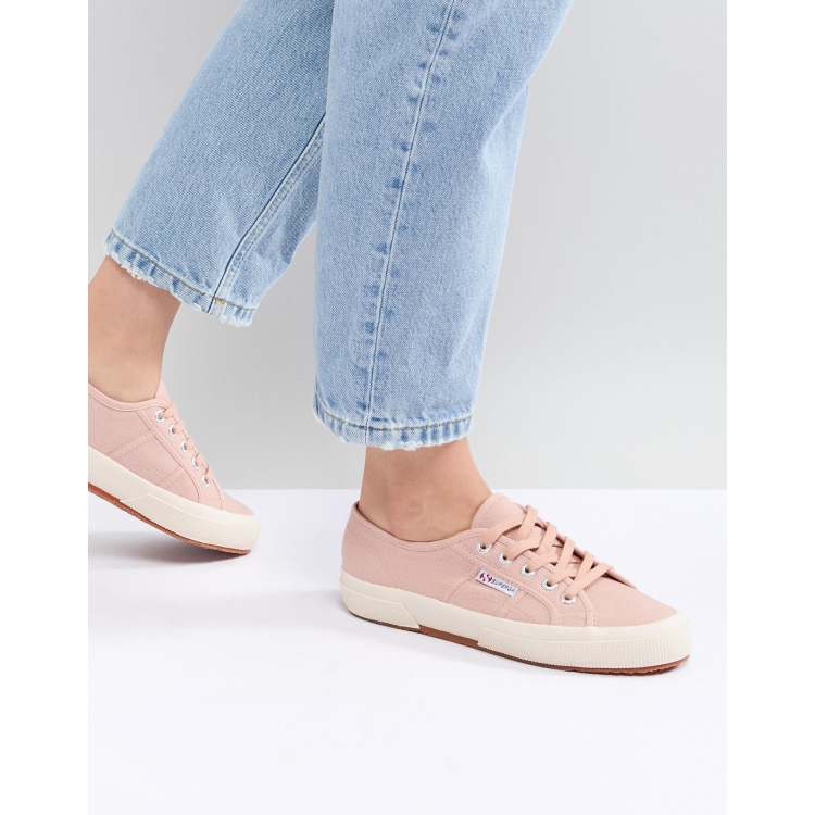 Superga 2750 Canvas Trainers In Pink ASOS