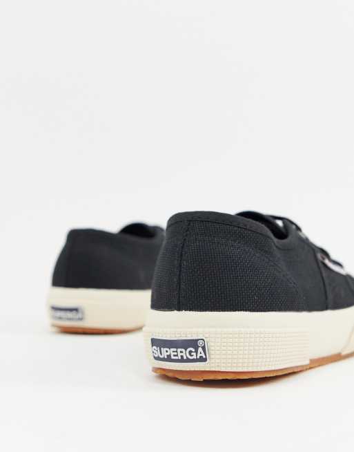 Superga 2750 Classic Canvas Trainers In Black, 4 of 4