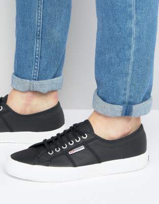superga mens leather