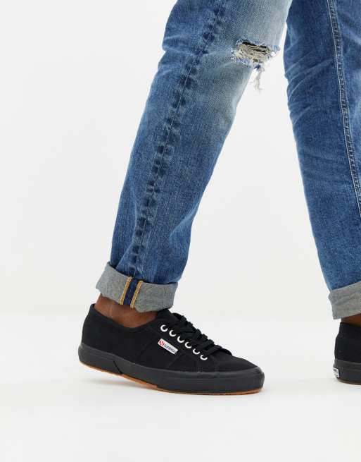 Superga 2750 full store black