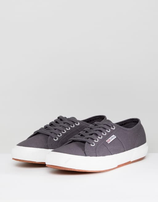 Superga dark outlet grey