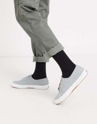 grey superga trainers