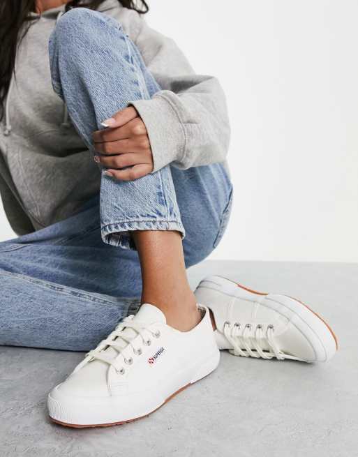 Superga store blanches femme