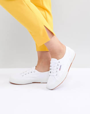 superga white canvas