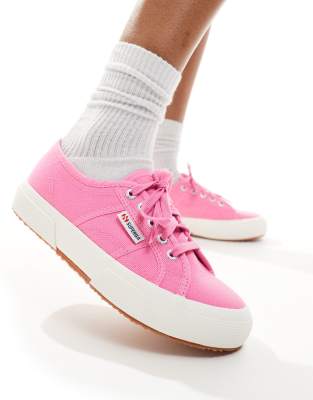 Superga 2750 cotu classic trainers in pink