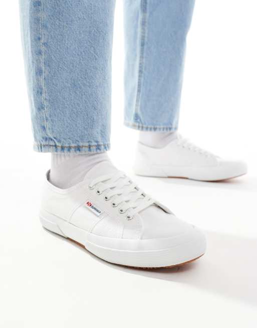 Superga cotu white leather online