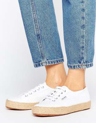 espadrille white sneakers