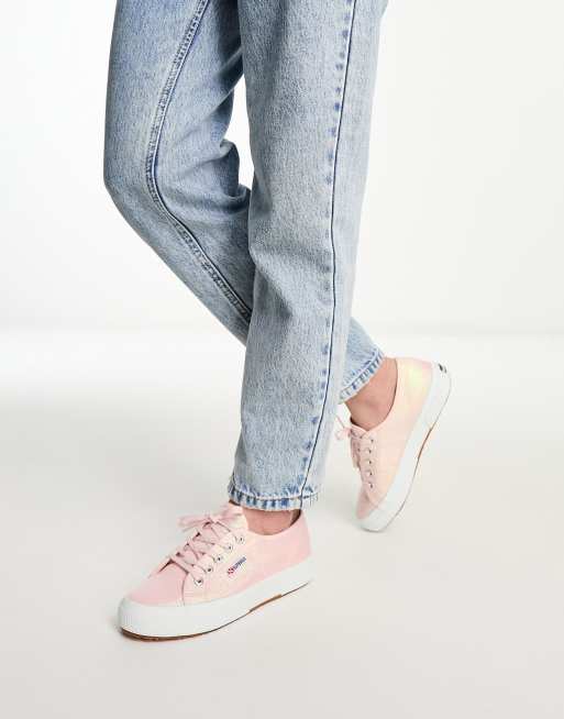 Superga 2024 pink skin