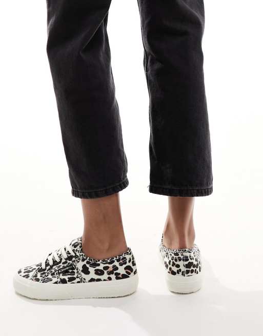 Superga platform leopard online