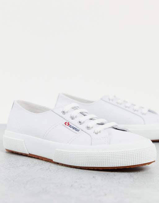 White leather clearance supergas