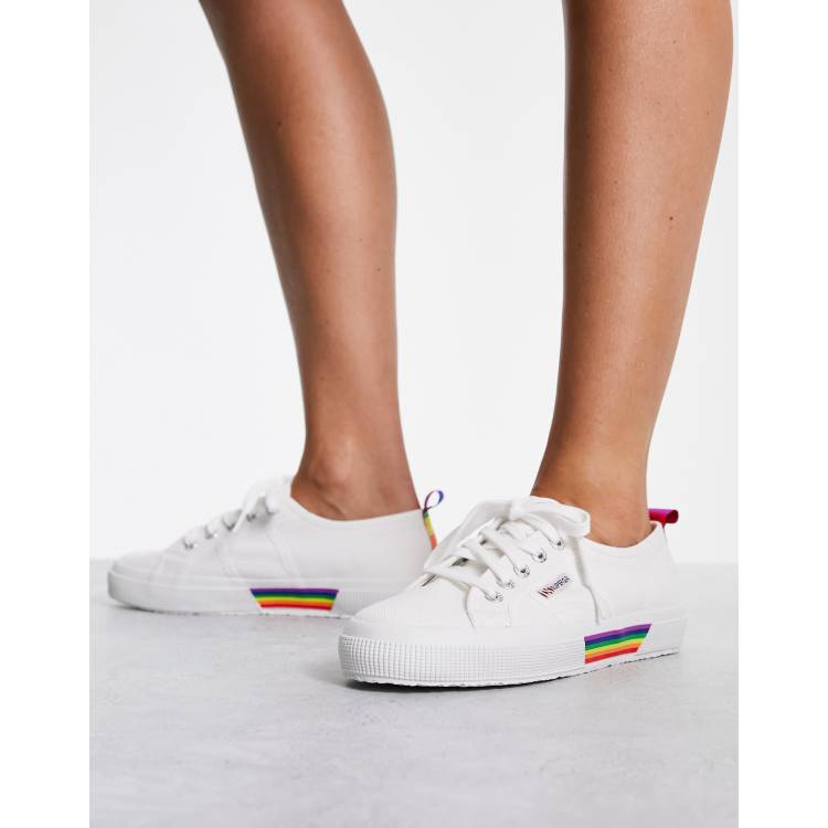 Rainbow superga shoes deals