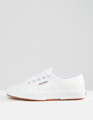 superga bianche pelle
