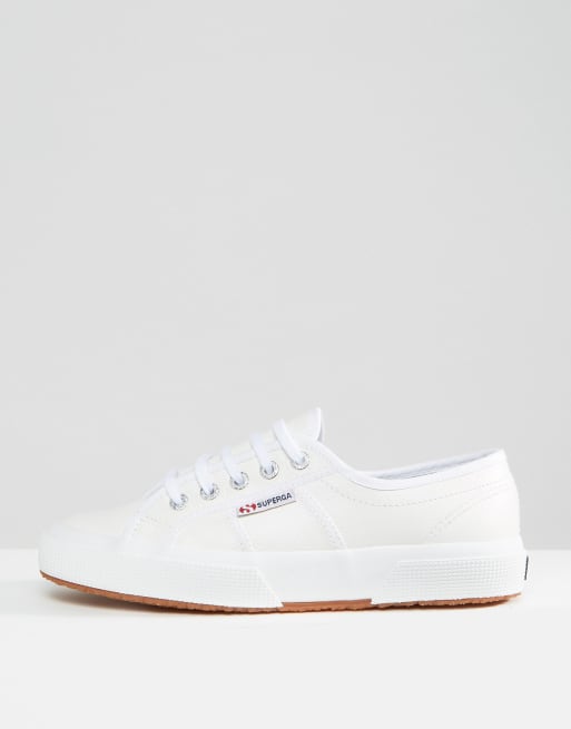 Superga 2750 – Weiße Leder-Sneaker, 2 von 4