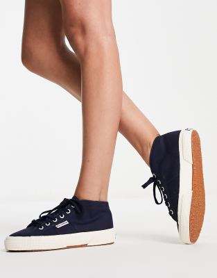 navy superga trainers