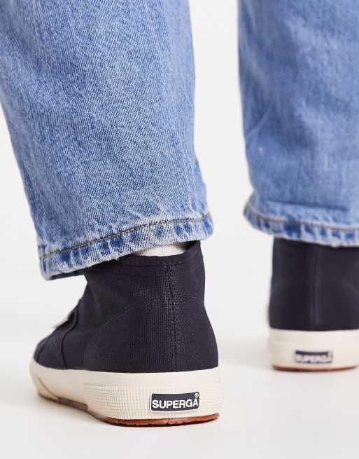 Superga shop blu mid