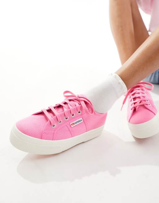 Superga 2790 Baskets a plateforme Rose ASOS